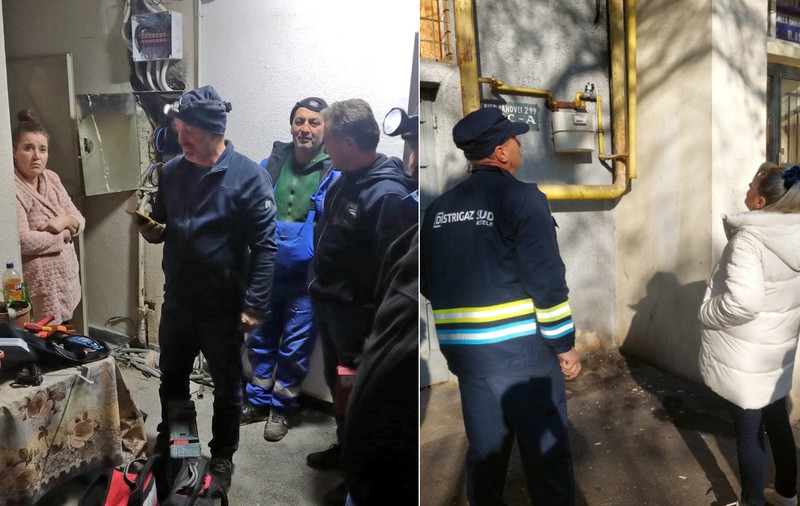 Situație disperată în Rahova, sectorul 5, unde sute de oameni stau de două luni fără gaze. „O să facem Crăciunul în frig. Pentru Distrigaz nu contăm”