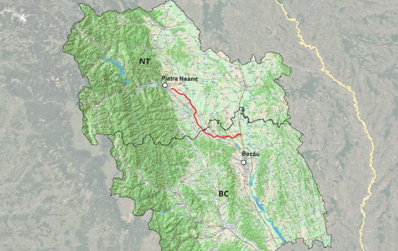 Contract de 5,17 miliarde de lei pentru Drumul Expres Bacău-Piatra Neamț: cei 51 km vor fi gata peste 4 ani
