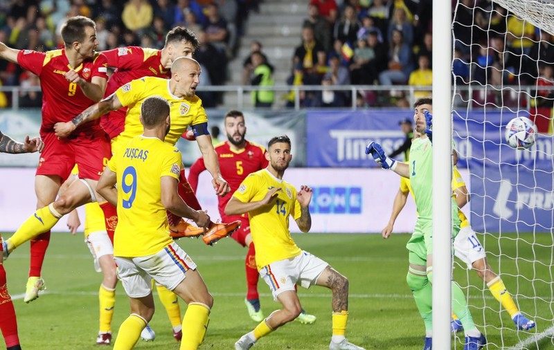 România, umilită pe teren propriu de Muntenegru în Liga Națiunilor. Rămâne pe ultimul loc al grupei