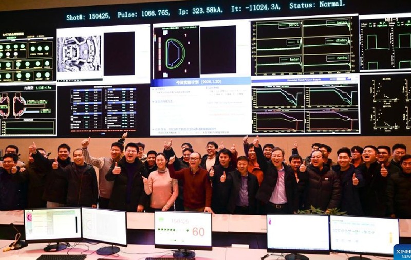Soarele artificial creat de chinezi a „strălucit” peste 1.000 de secunde. Progres major pentru un viitor cu energie curată și nelimitată