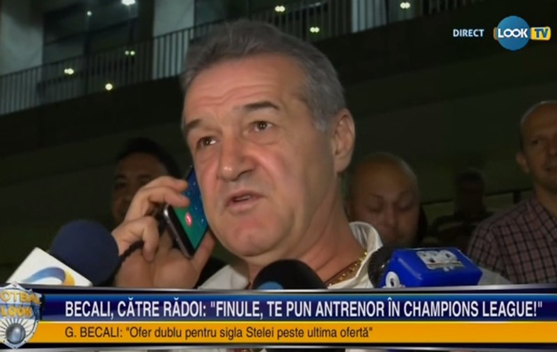 Gigi Becali a scăpat de-o grijă de când echipa a început să joace: ”De vreo cinci meciuri nu m-am băgat!”. Ce-a spus Mirel Rădoi despre adevăratul antrenor de la FCSB