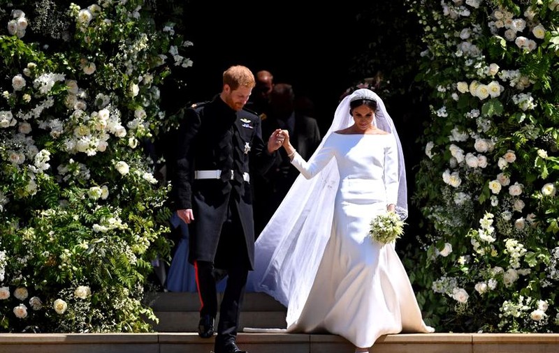 Hainele purtate la nuntă de Prințul Harry și Meghan Markle, expuse la Castelul Windsor
