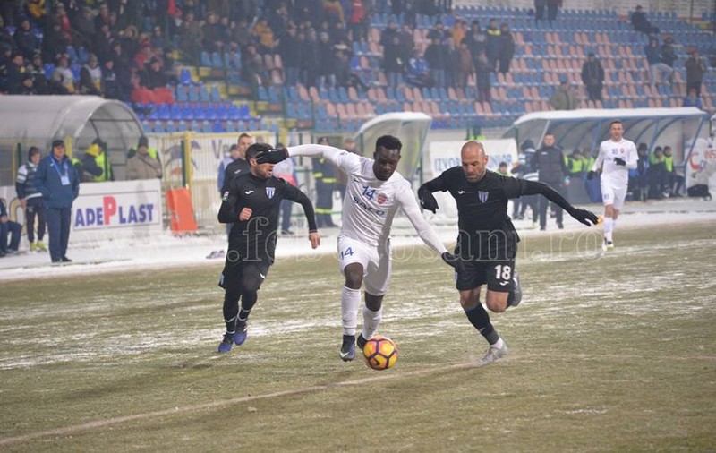 Liga I, etapa a 23-a. FC Botoșani - CSU Craiova 1-0. Cântă Kuku și bagă pucul în ațe! Oltenii au făcut contestație | FOTO