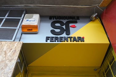 Intrarea în Studiourile Ferentari