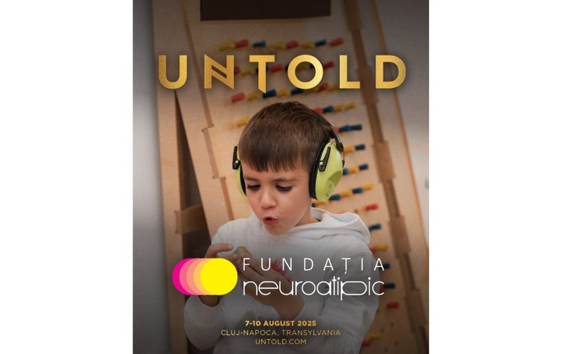 Untold este primul festival din Europa care va avea o lojă senzorială pentru copiii și tinerii cu tulburări de neurodezvoltare în parteneriat cu Fundația Neuroatipic