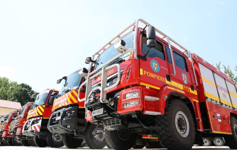 Pompierii români aflaţi în Grecia au fost chemați în insula Rodos, puternic afectată de incendii