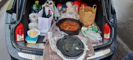 O masă tradițională de Crăciun
