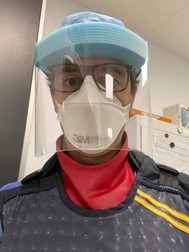 Feras Al Jaafari lucrează într-un spital de stat și două clinici private