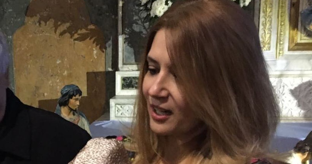 Amalia Enache și-a botezat fetița de Crăciun. Prima imagine cu Alma
