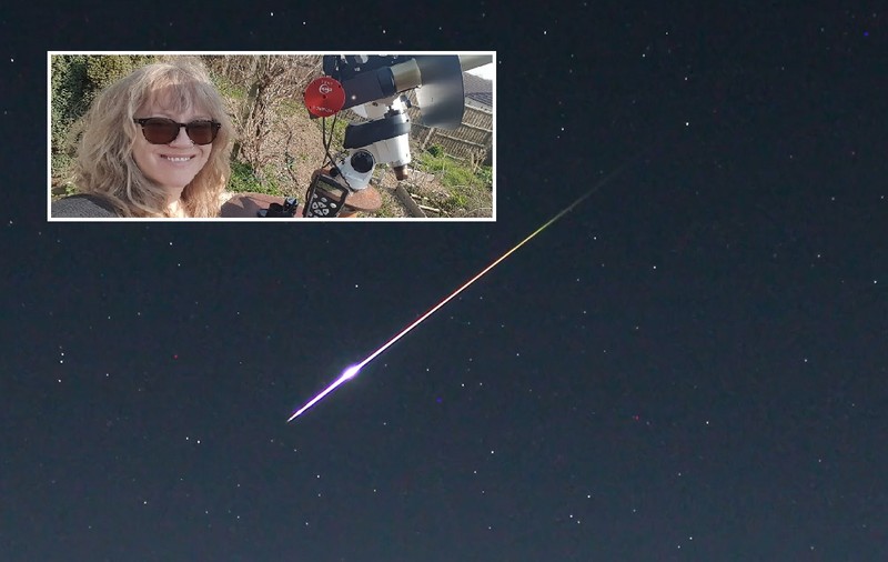 Twitter a considerat „material pornografic fără acordul participantului” un video cu un meteorit, publicat de o astronomă britanică