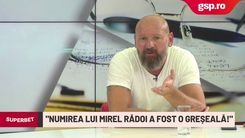 Bogdan Stelea, în platoul GSP