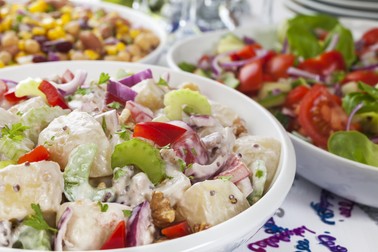 Rețete cu cartofi- salată orientală