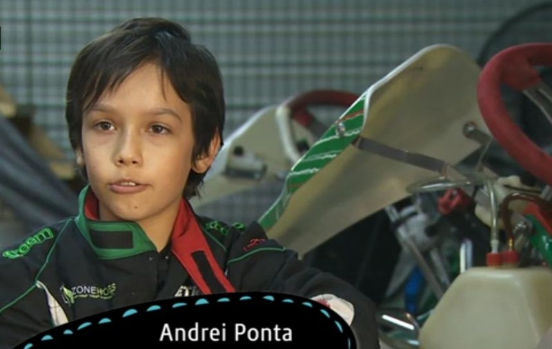 Fiul premierului Victor Ponta, campion la karting: "O să am mai multe cupe decât tati"