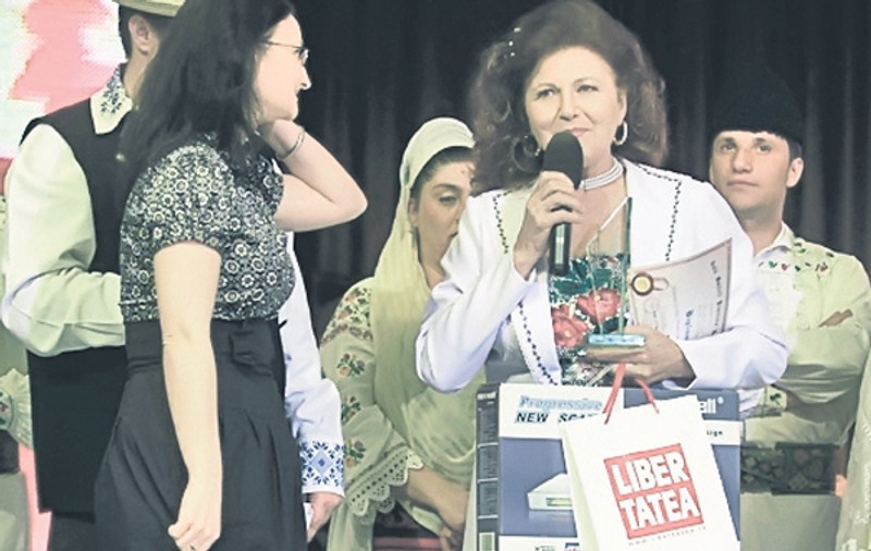Irina Loghin, premiată de Libertatea