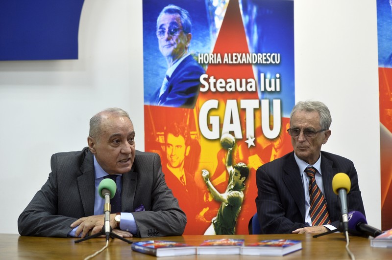 Horia Alexandrescu și Cristian Gațu, la lansarea cărții | Foto: Gazeta Sporturilor