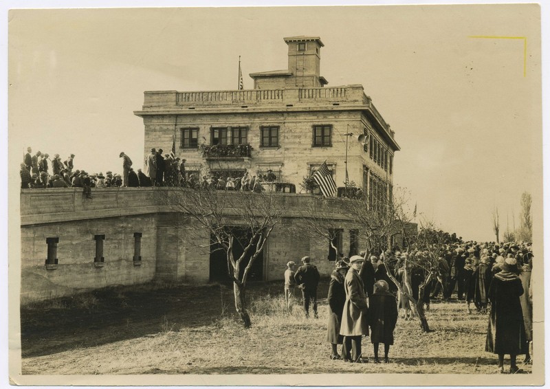 Inaugurarea Muzeului din 1926. Sursa foto: Maryhill Museum of Art