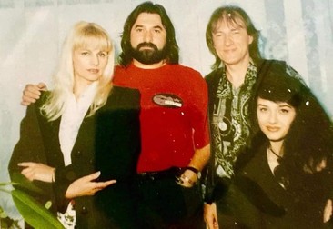 Anca Țurcașiu, Mihai Constantinescu, Gheorghe Gheorghiu și Anastasia Lazariuc (Foto: Facebook Gheorghe Gheorghiu)