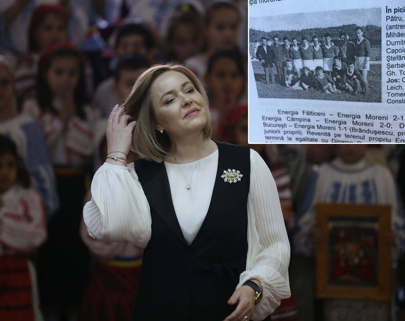 Tatăl ministrului Carmen Dan a fost căpitan la echipa de fotbal Flacăra Moreni. "Vuță", fundașul care făcea "foarfeci peste cap"