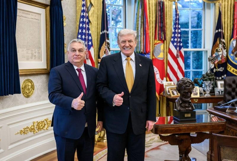 Donald Trump și Viktor Orban. Foto: Profimedia