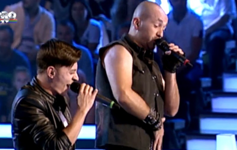 VOCEA ROMÂNIEI. Duet rock ELECTRIZANT! Cum au reacționat antrenorii | VIDEO