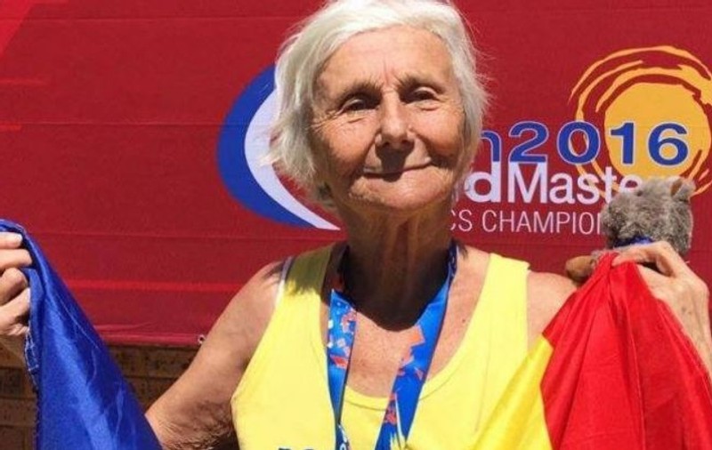 O nonagenară din România a câștigat concursul de marș la Campionatul European. Elena Pagu: ”Concurez ca să îmi măsor puterile cu cele mai tinere”