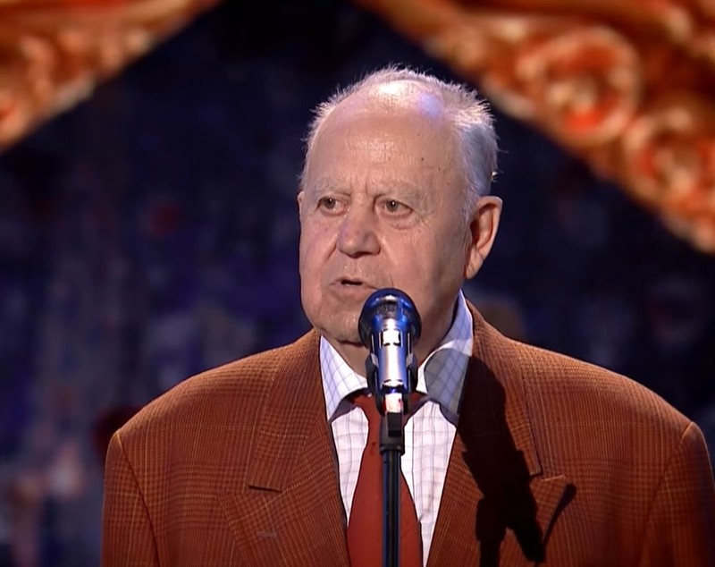 Cine e Dumitru Hermeneanu, pensionarul de la „Românii au talent” care a recitat o poezie dedicată soției sale. „Am fost coleg cu Stela Popescu”
