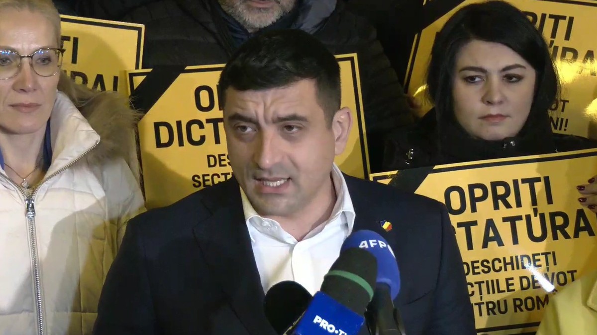 george simion în fața ICCJ
