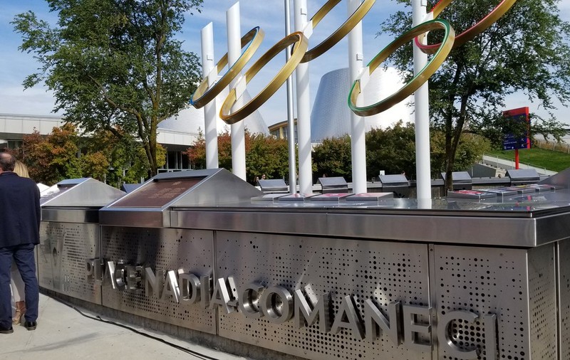Piața Nadia Comăneci a fost inaugurată la Montreal / VIDEO