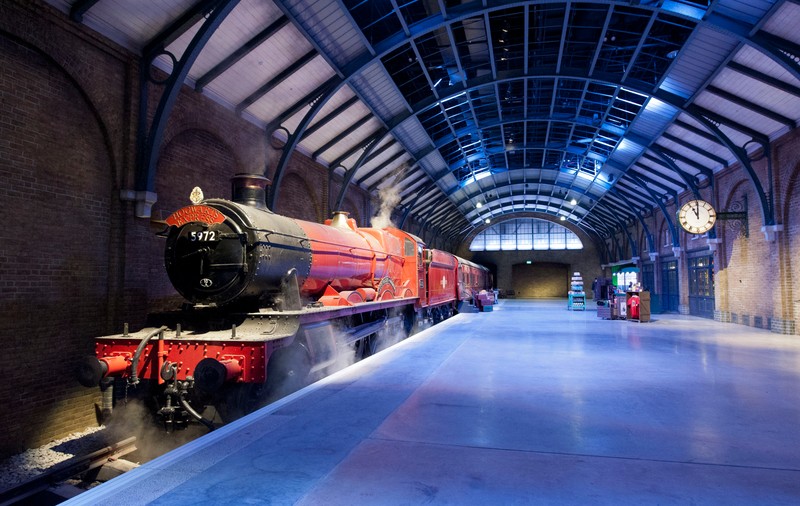 Familie salvată de Hogwarts Express, trenul lui Harry Potter