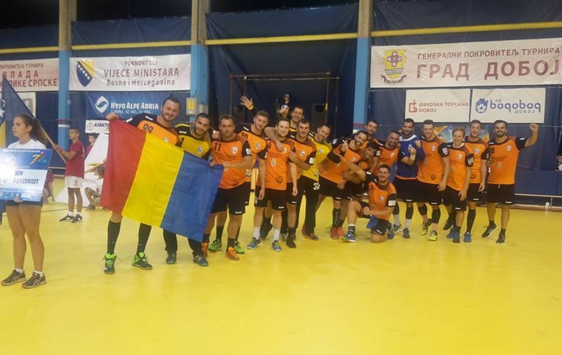 Echipa masculină de handbal CSM București a câștigat turneul internațional de la Doboj