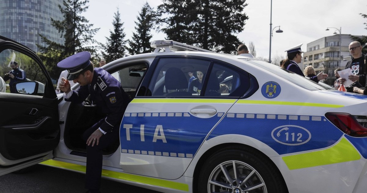 Mașinile BMW cumpărate de Poliție de la Automobile Bavaria. Foto: Inquam Photos / Octav Ganea