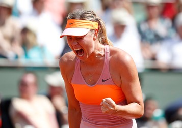 Maria Șarapova s-a motivat la maximum FOTO: EPA