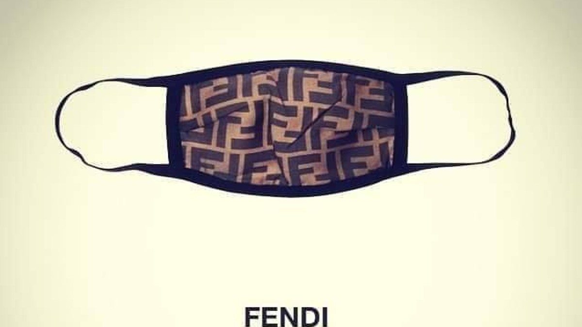 Mască Fendi Foto: Egitalia Facebook