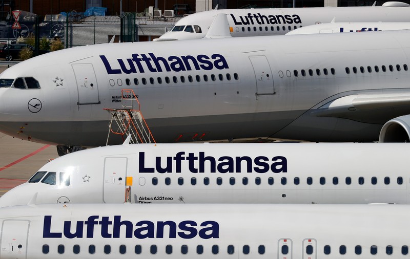 Lufthansa anulează peste 1.000 de zboruri programate miercuri în Germania, din cauza grevei personalului de la sol