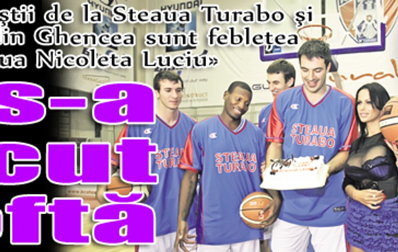 Baschetbaliştii de la Steaua Turabo şi fotbaliştii din Ghencea sunt febleţea Adinei, «noua Nicoleta Luciu»