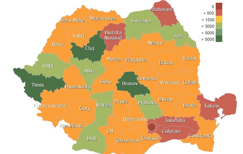 Unde mai sunt locuri libere la vaccinare. Aproape toate sunt cu AstraZeneca, dar există și excepții