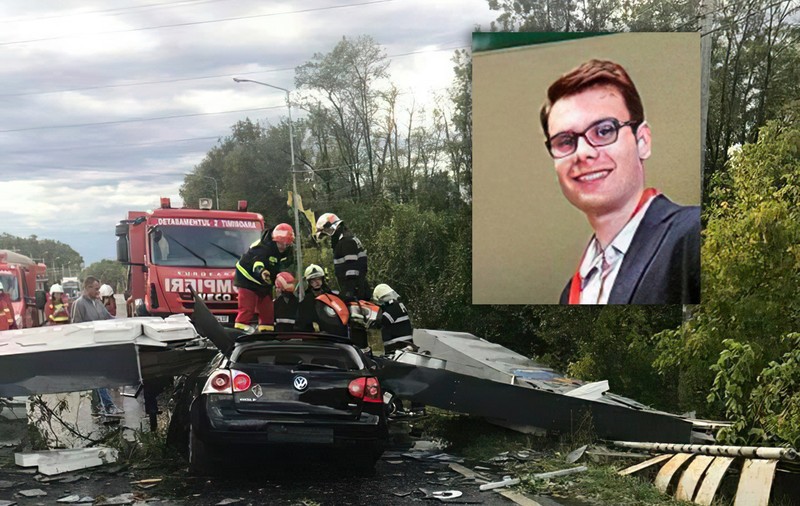 Doi ani de când studentul Vlad Baici a murit strivit de poarta de intrare în Timișoara, doborâtă de furtună. Ancheta nu e nici acum finalizată!