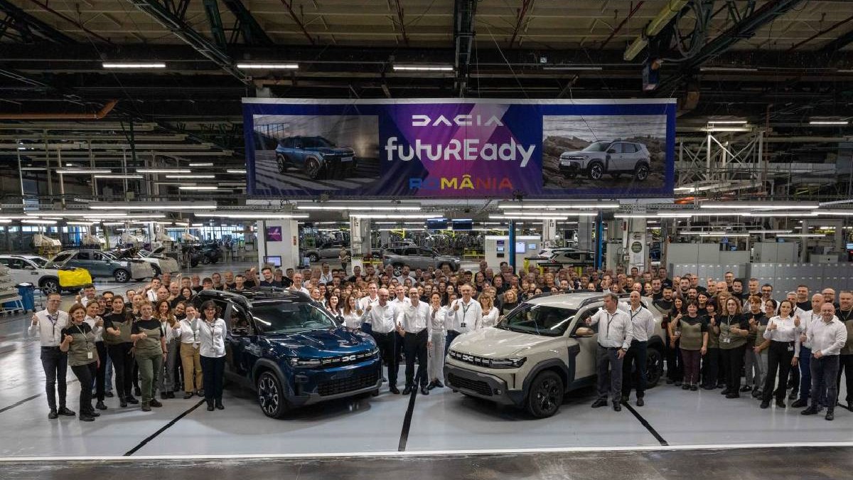 François Provost, directorul general (CEO) al Renault Group, în vizită în România, la Dacia