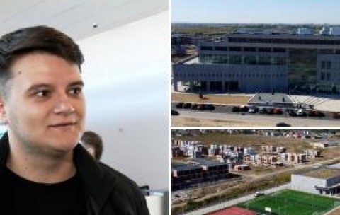 Reacţia unui student la campusul de 32 mil. € al Universităţii Victor Babeş "A depăşit aşteptările, excelent"