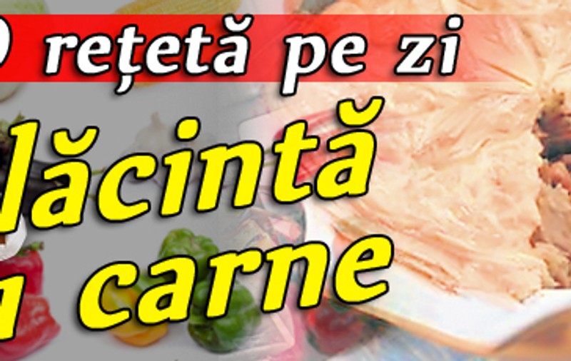 O reţetă pe zi / Plăcintă cu carne