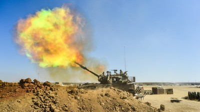 Artileria IDF trage spre Gaza
