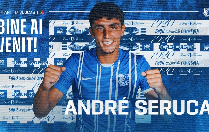 Farul continuă transferurile pentru Superligă: „Bun venit, Andre Seruca de Oliveira!”