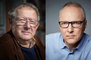 Adam Michnik și Jarosław Kurski. Foto: Wyborcza.pl