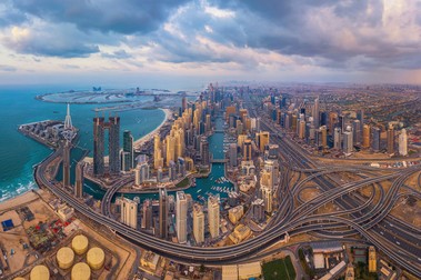 Dubai Marina, una dintre cele mai cunoscute zone ale orașului Foto: 123rf.com