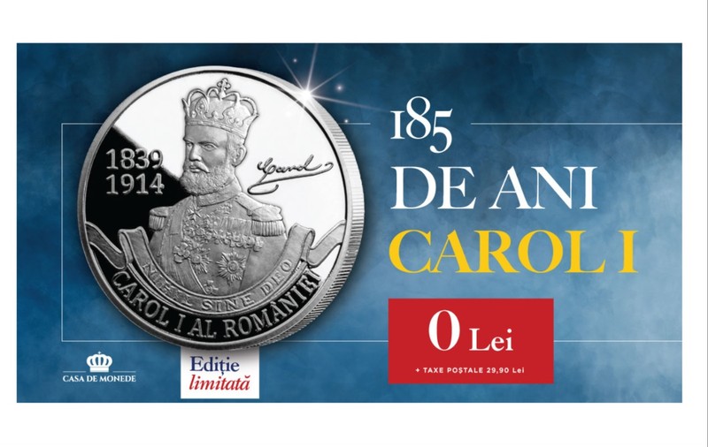 185 de ani de la nașterea regelui Carol I al României