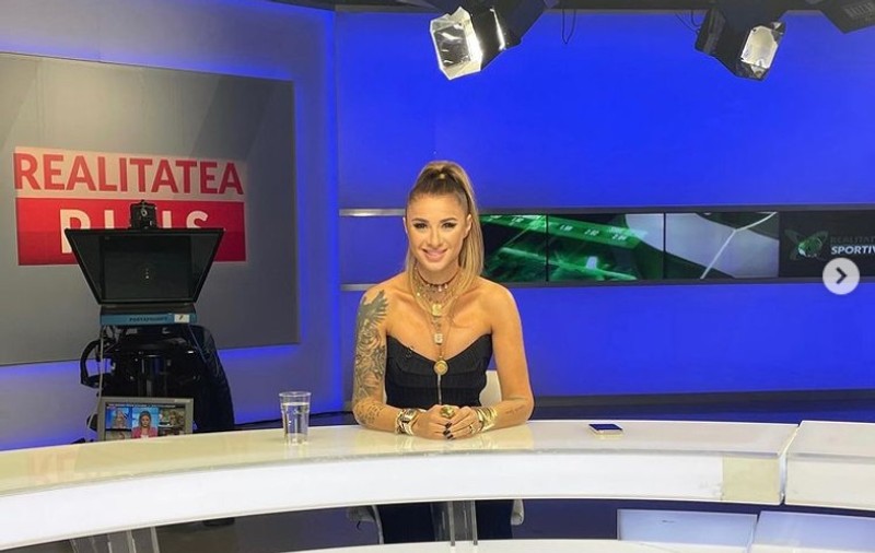 Cum a apărut Anamaria Prodan la Realitatea Sportivă, postul TV nou lansat, la care e acționară. Kamara i-a fost alături