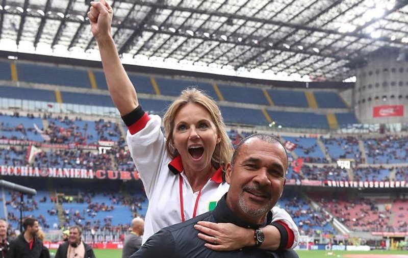 Ruud Gullit, călărit pe ”San Siro” de Geri Halliwell, fostă componentă Spice Girls