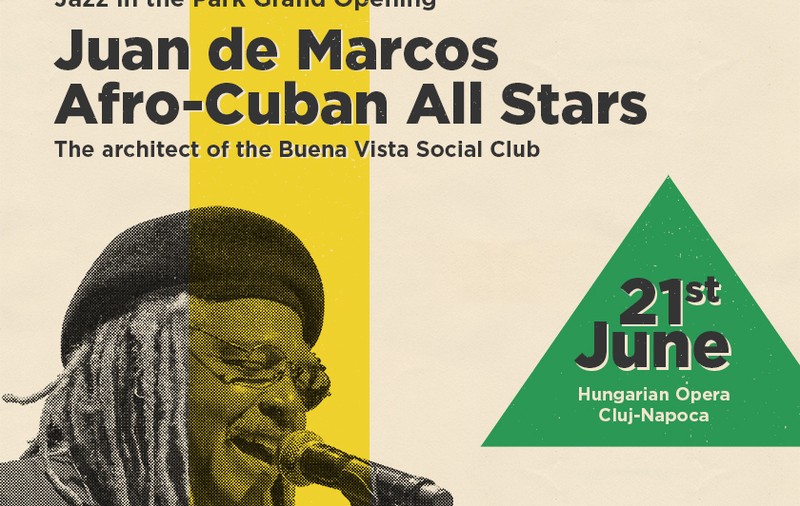 Big Band-ul Afro-Cuban All Stars deschide ediția a șasea a festivalul Jazz in the Park la Opera Maghiară din Cluj