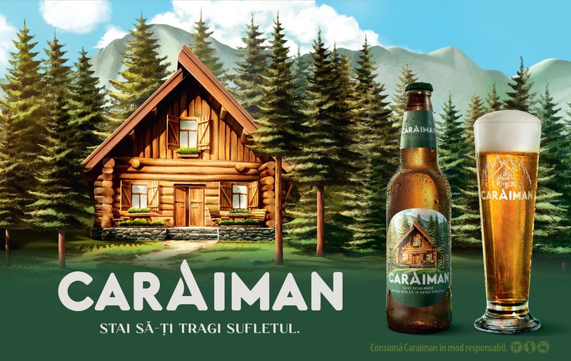 Bergenbier S.A. lansează Caraiman, cel mai nou brand din segmentul de bere core