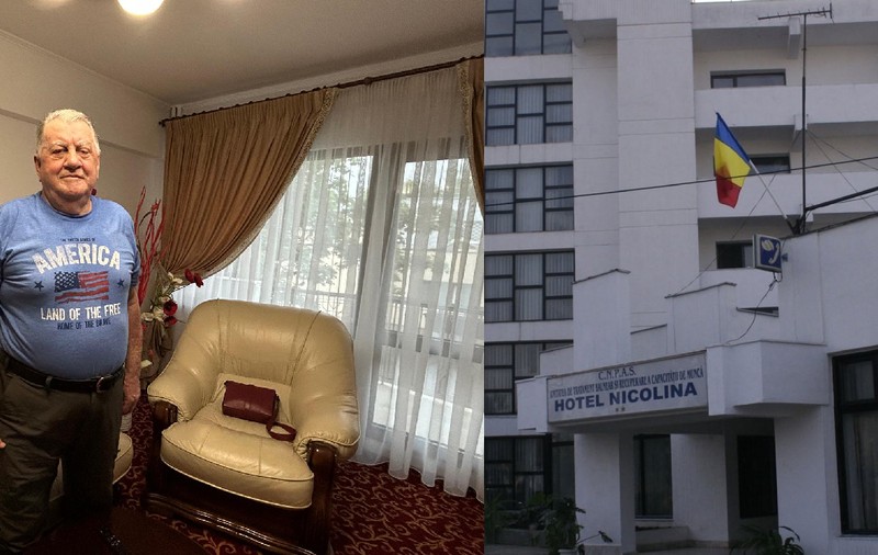 Un român de 75 de ani vine în fiecare an din Tennessee la Iași pentru tratamentele cu apă sulfuroasă: „E a patra oară când vin aici”